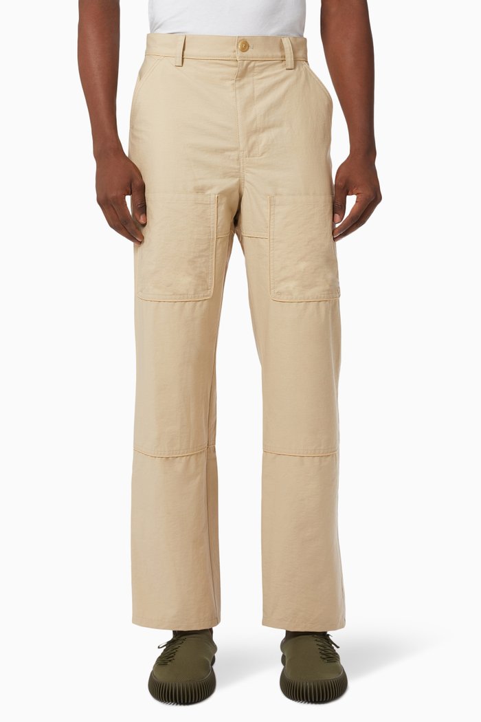 

Le Pantalon Pacalo in Cotton Blend, Neutral
