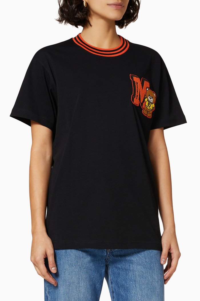 

Logo T-shirt in Jersey, Black