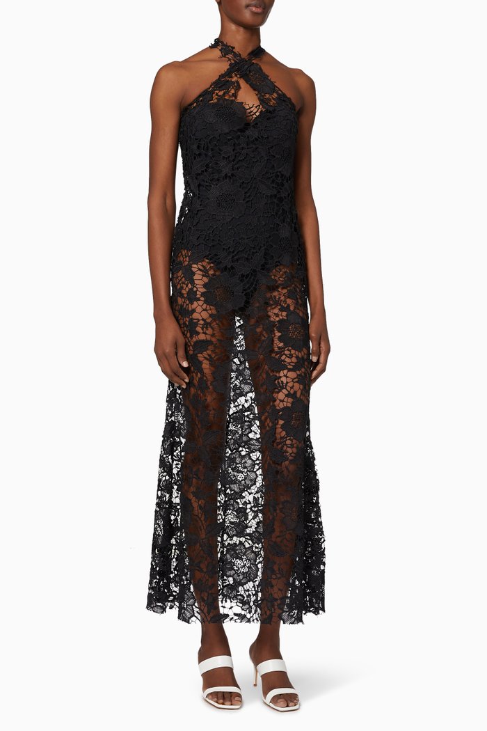 

Midnight Reef Dress, Black