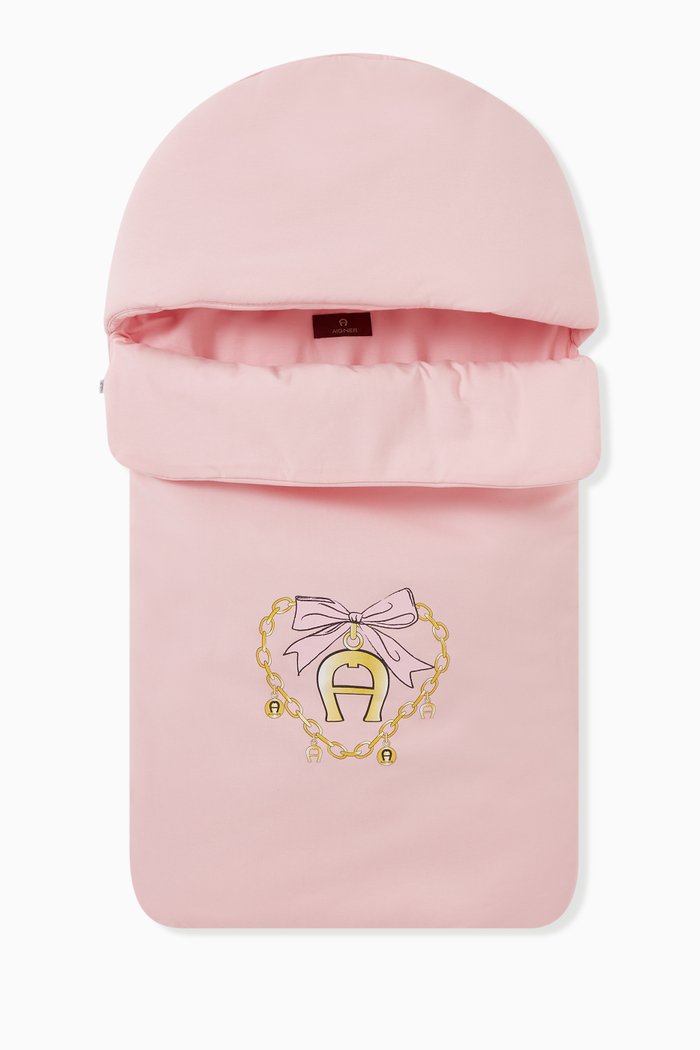 

Baby Sleeping Bag in Cotton, Pink