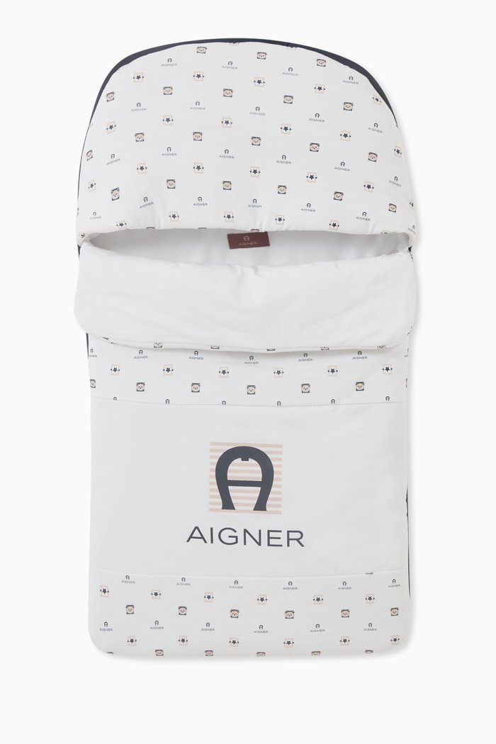 

Baby Sleeping Bag in Cotton, White