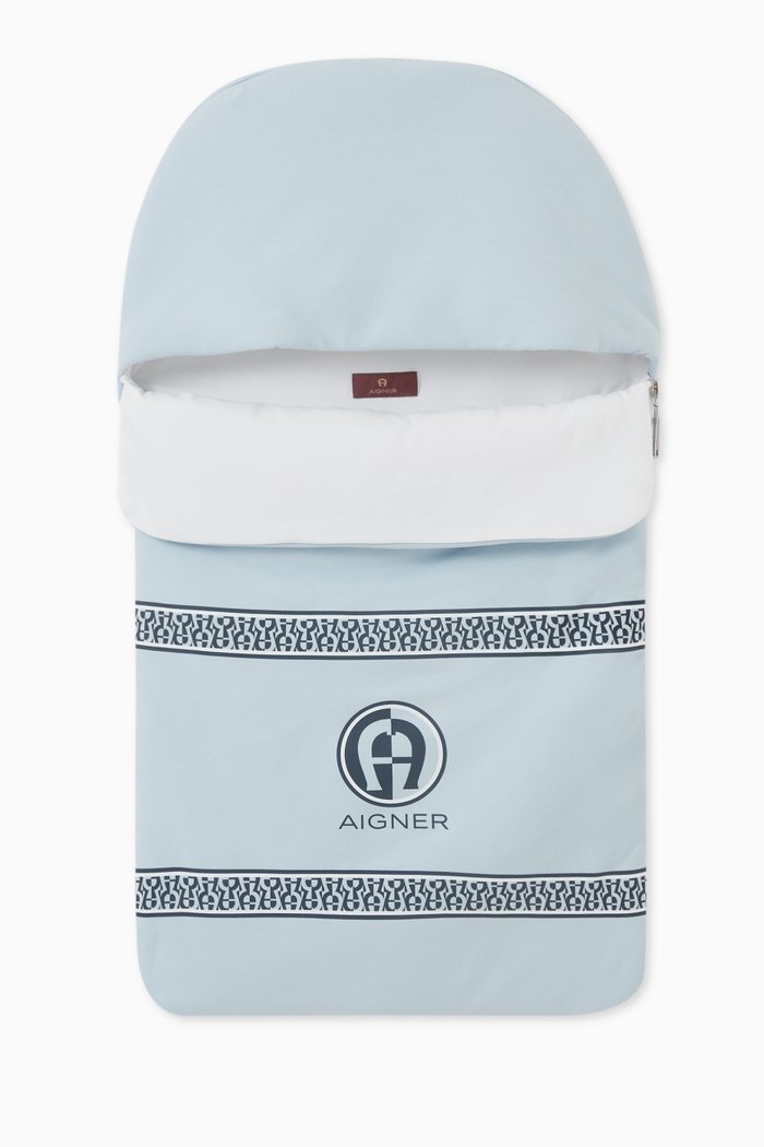 

Baby Sleeping Bag in Cotton, Blue