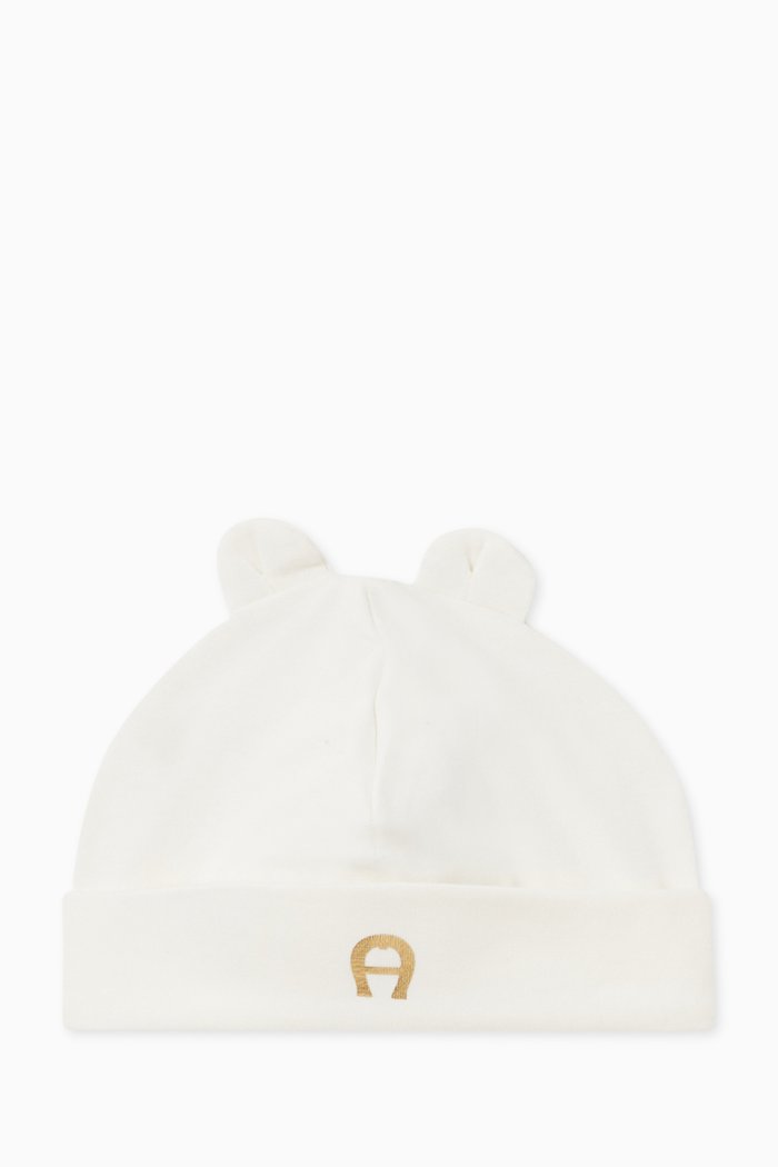 

Logo Hat in Cotton, White