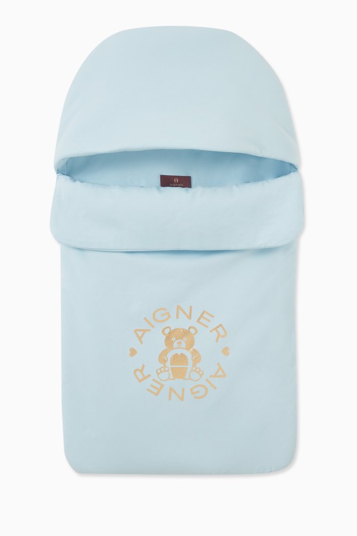 

Baby Sleeping Bag in Cotton, Blue