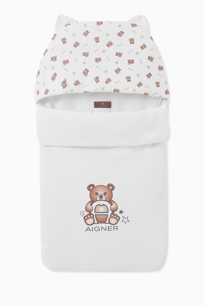 

Baby Sleeping Bag in Cotton, White