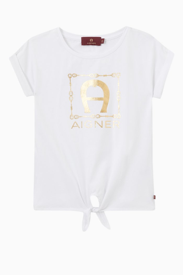 

Logo T-shirt in Cotton, White