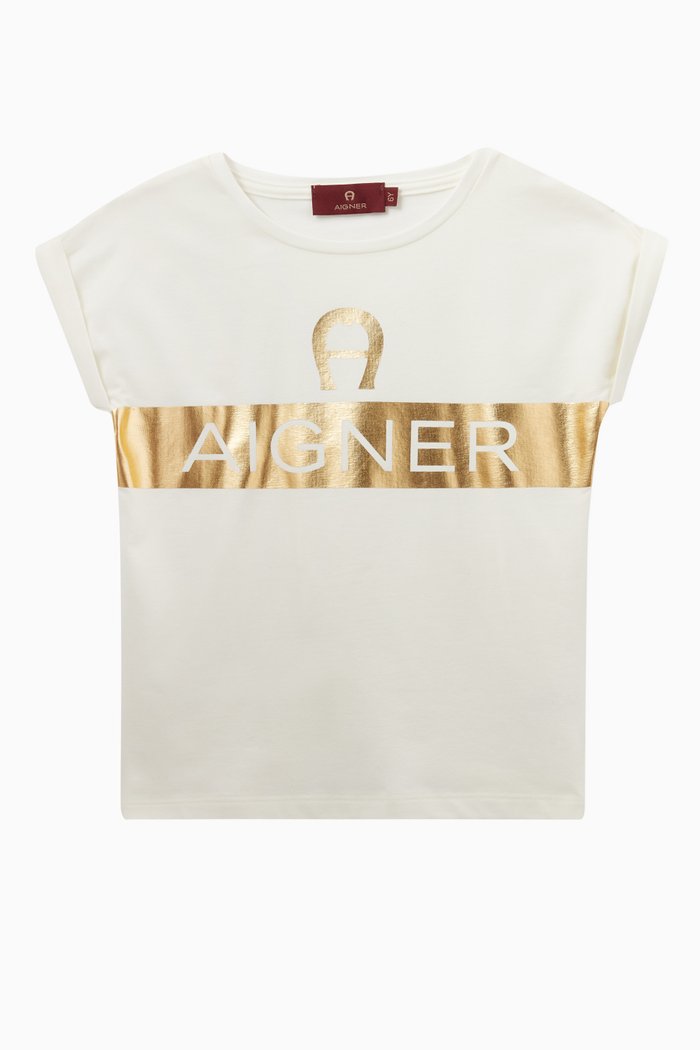 

Logo T-shirt in Jersey, White