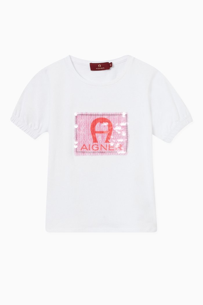 

Logo T-shirt in Cotton, White