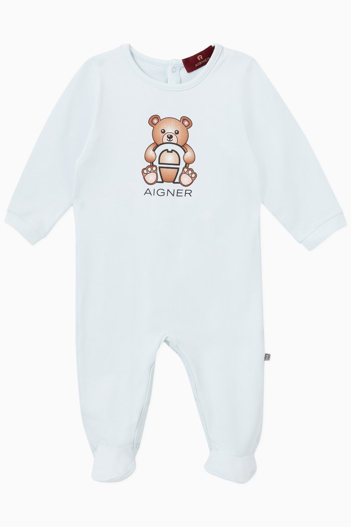 

Logo Pyjamas in Cotton, Blue