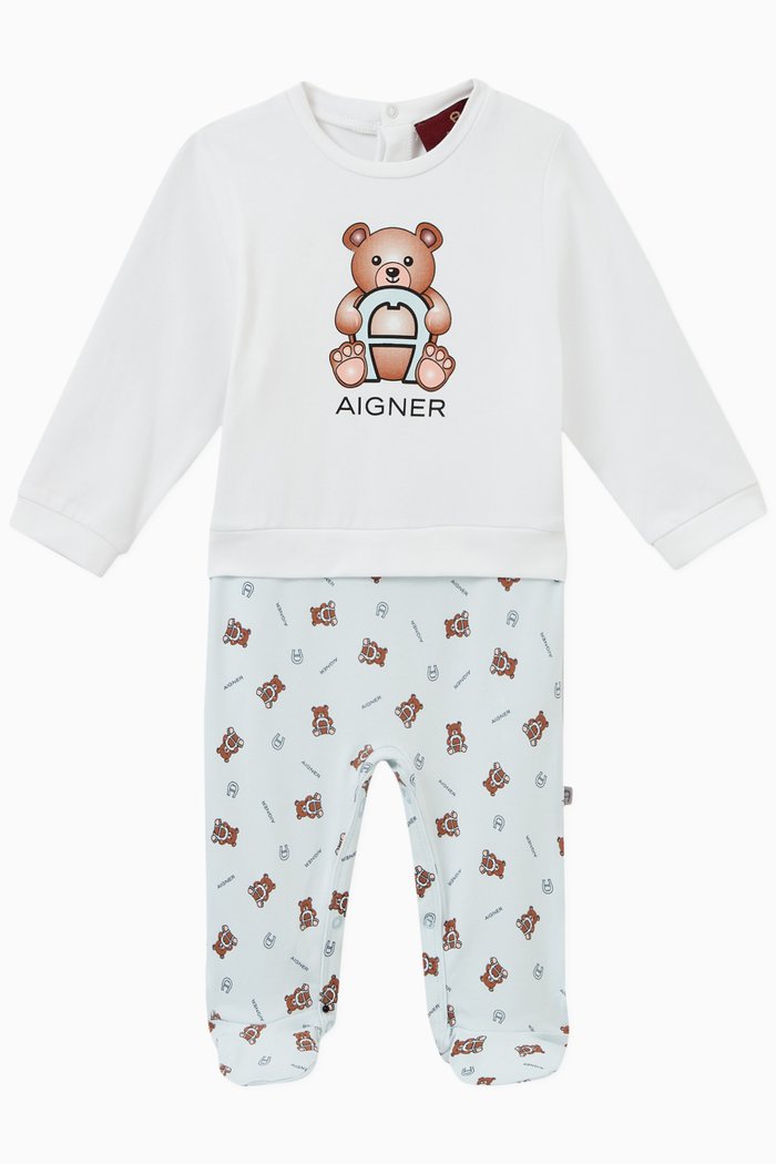 

Logo Pyjamas in Cotton, Multicolour