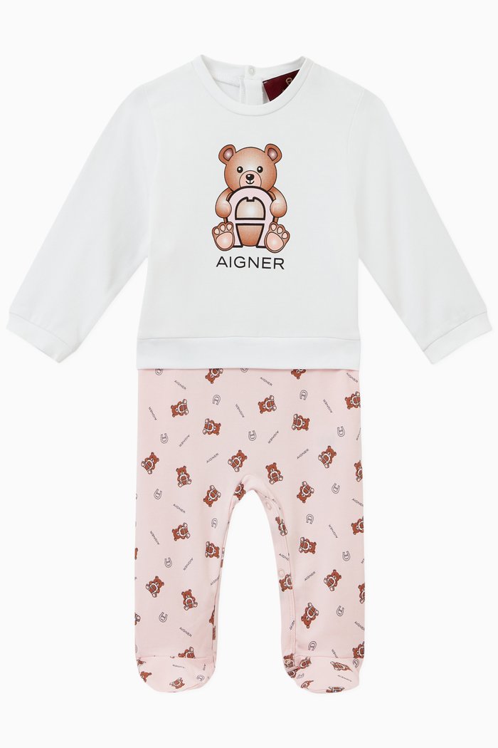 

Logo Pyjamas in Cotton, Multicolour