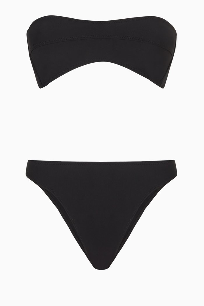 

Eva Scuba High-Cut Bikini, Black