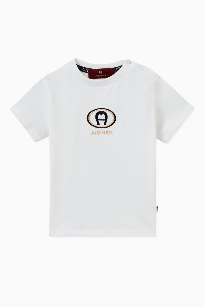 

Logo T-shirt in Cotton, White