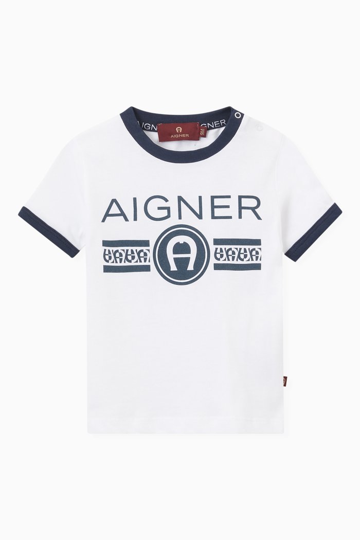 

Logo T-shirt in Cotton, White