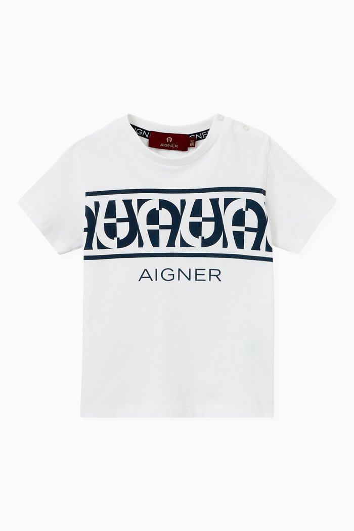 

Logo T-shirt in Cotton, White