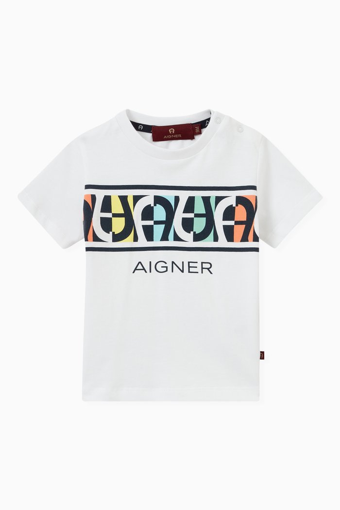 

Logo T-shirt in Cotton, White