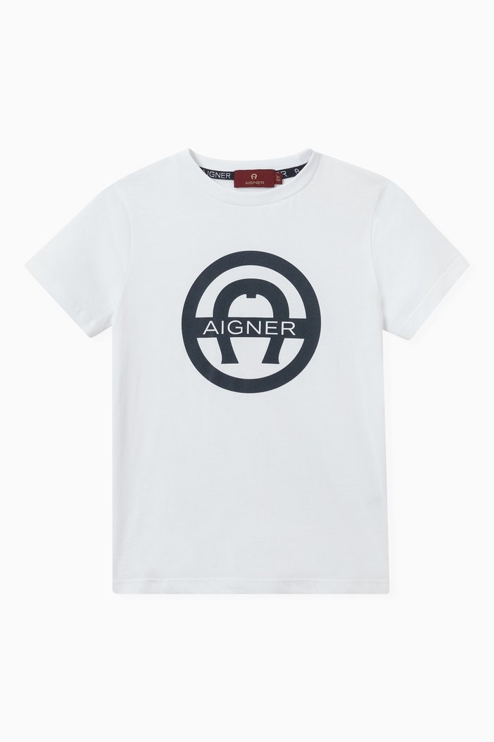 

Logo T-shirt in Jersey, White