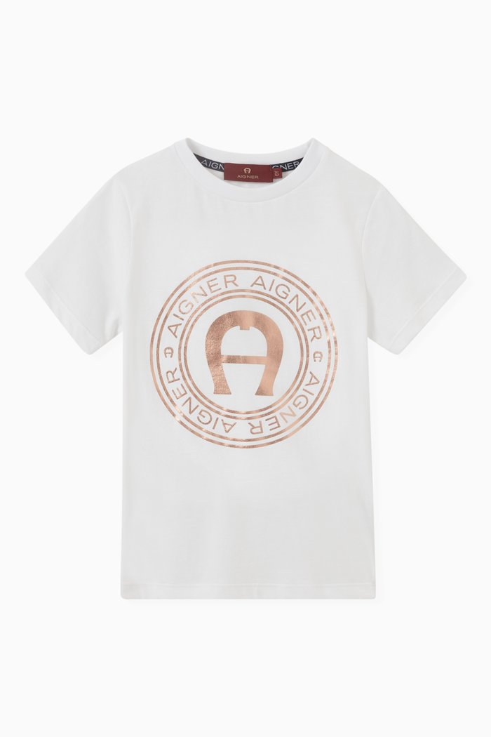 

Logo T-shirt in Cotton, White