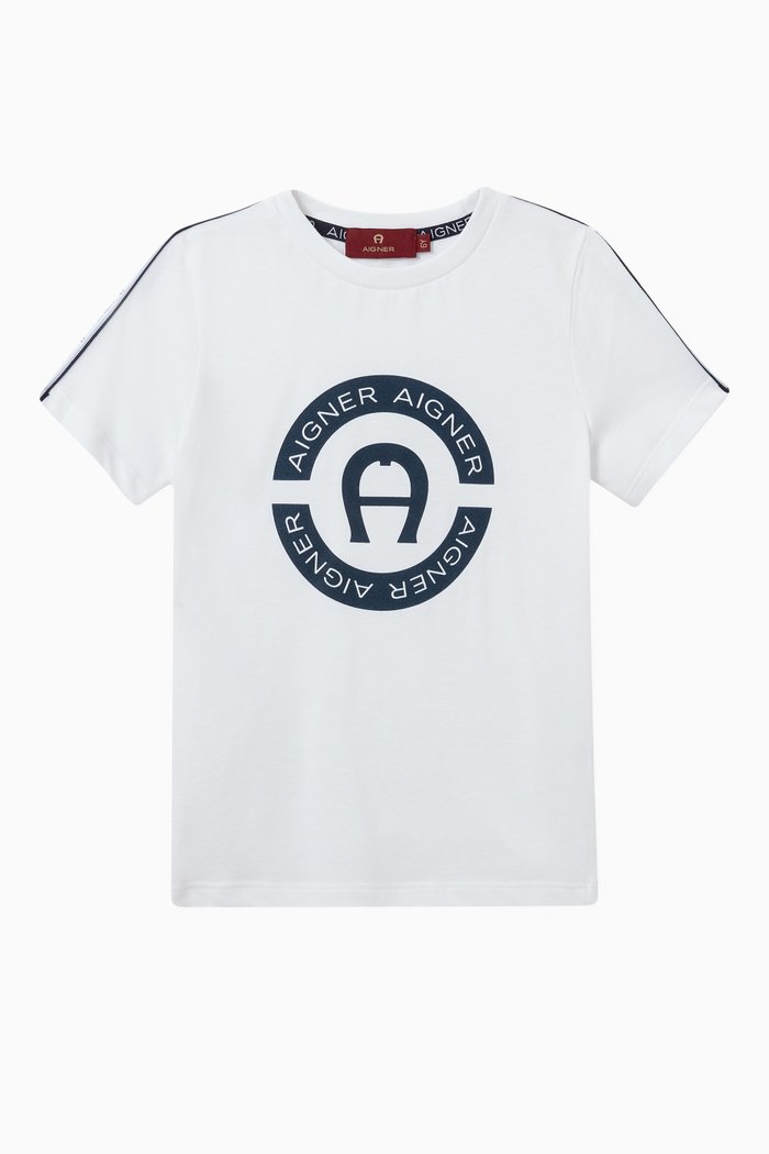

Logo T-shirt in Jersey, White