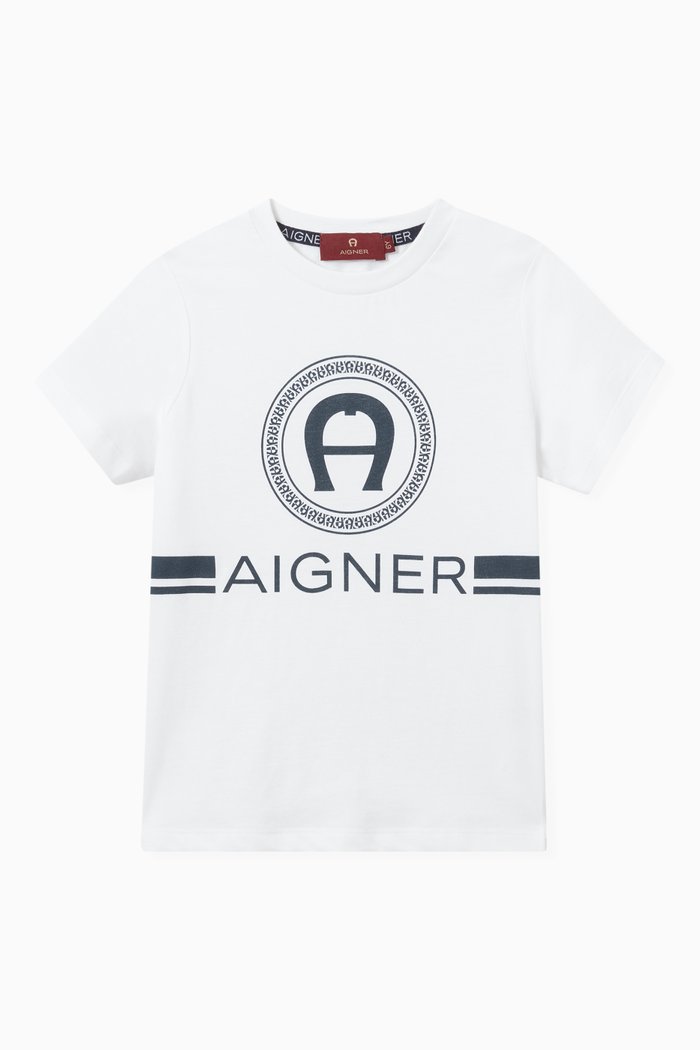 

Logo T-shirt in Jersey, White