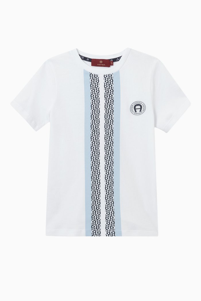 

Logo T-shirt in Jersey, White