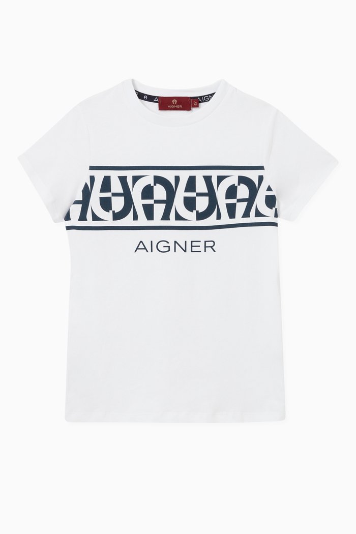 

Logo T-shirt in Cotton, White