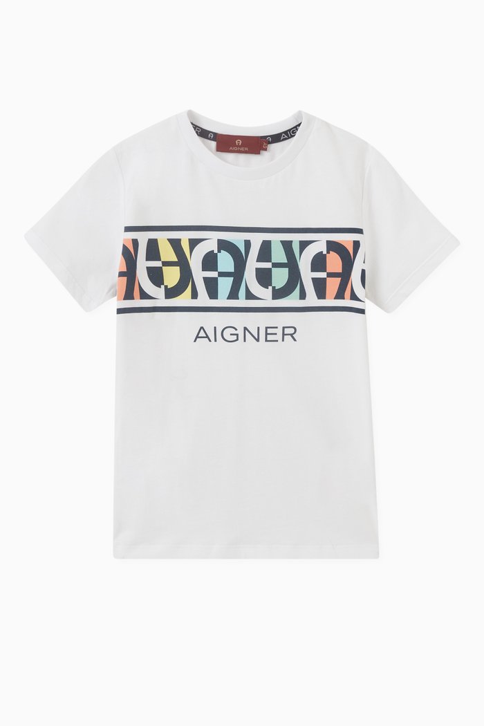 

Logo T-shirt in Cotton, White