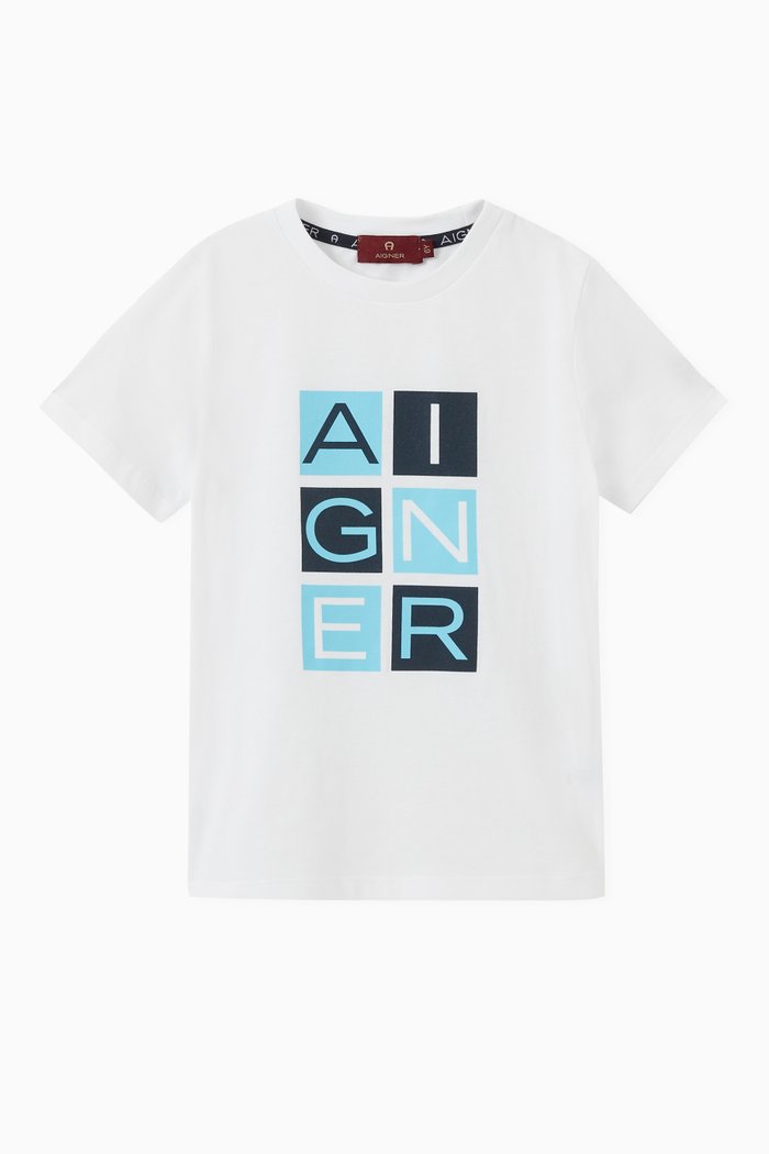 

Logo T-shirt in Jersey, White