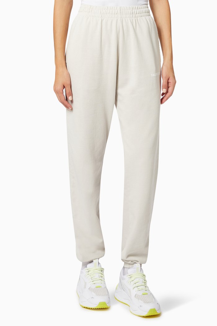 

Oversized Sweatpants in Cotton Fleece, Grey