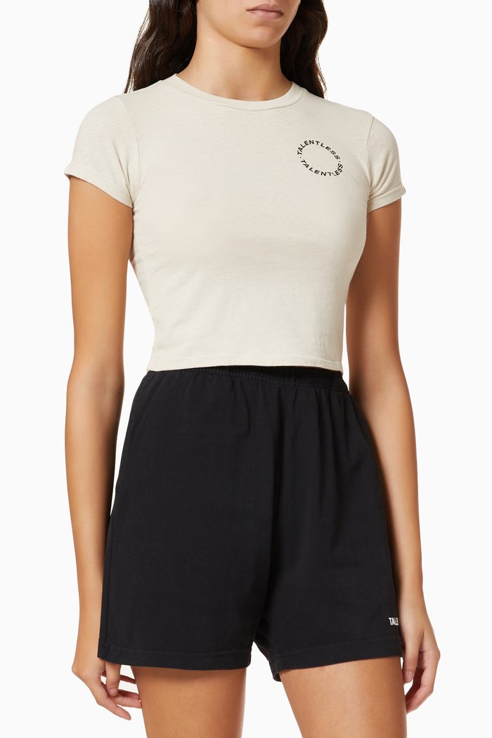

Circle Logo Baby T-shirt in Cotton Jersey, Neutral