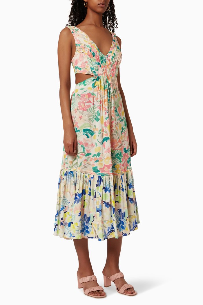 

Tahití Dress in Viscose, Multicolour