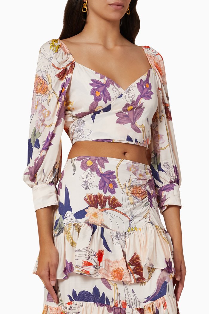 

Jacobo Crop Top, Multicolour