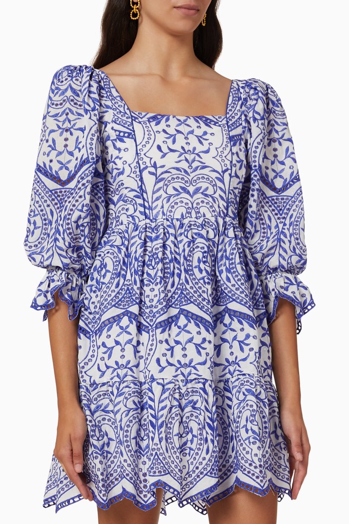 

Bioko Mini Dress, Blue