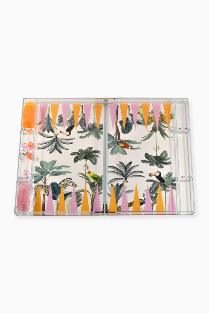 

Jungle Backgammon Board, Multicolour