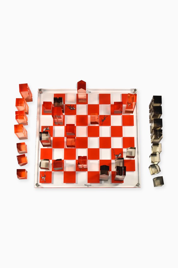 

Red Monkey Chess Board