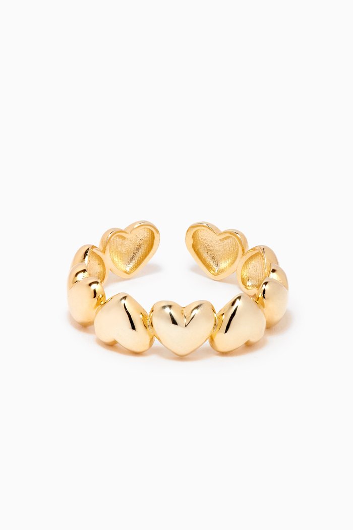 

Esmé Hearts Ring, Gold