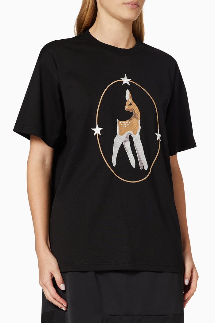 

Carrick T-shirt in Cotton Jersey, Black