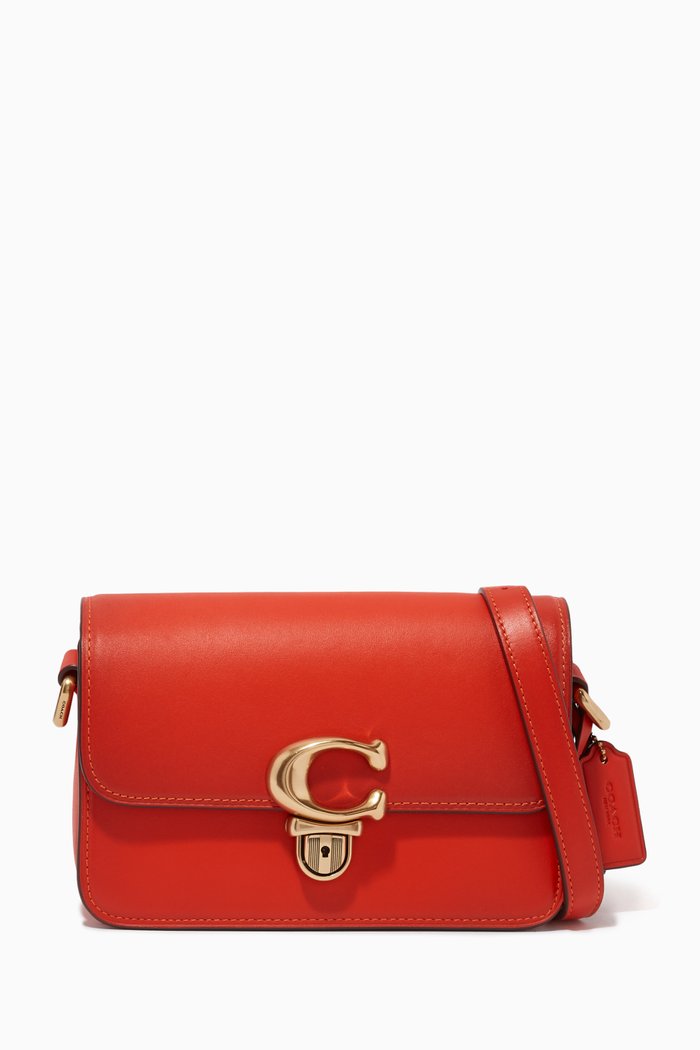 

Studio 19 Shoulder Bag in Leather, Red