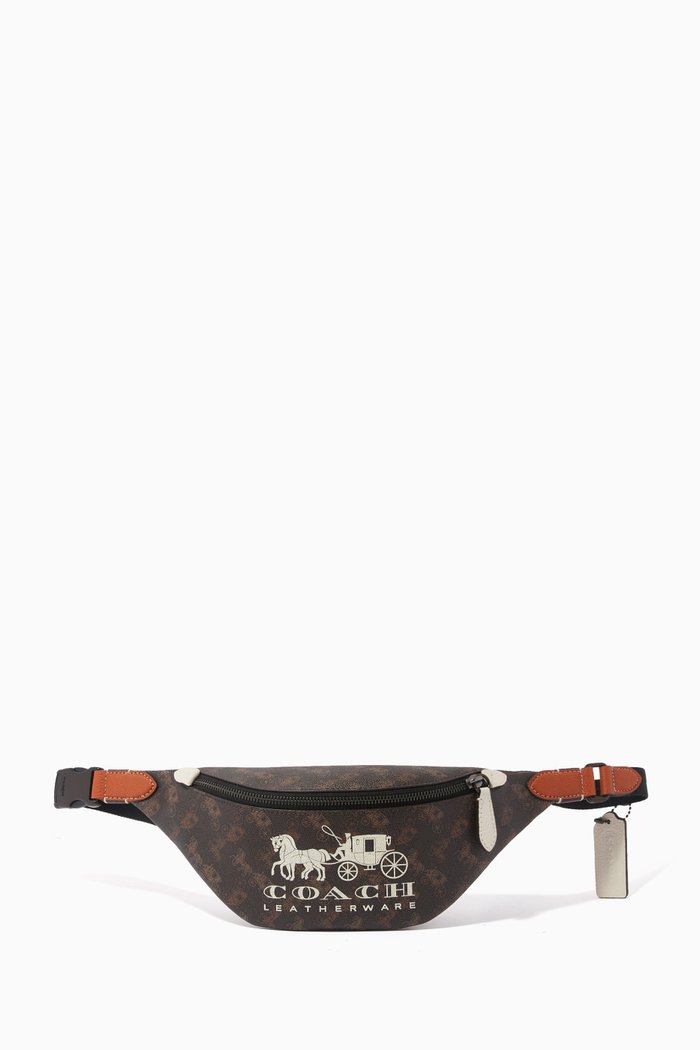 

Charter Belt Bag 7 in Horse & Carriage Print Canvas, Multicolour