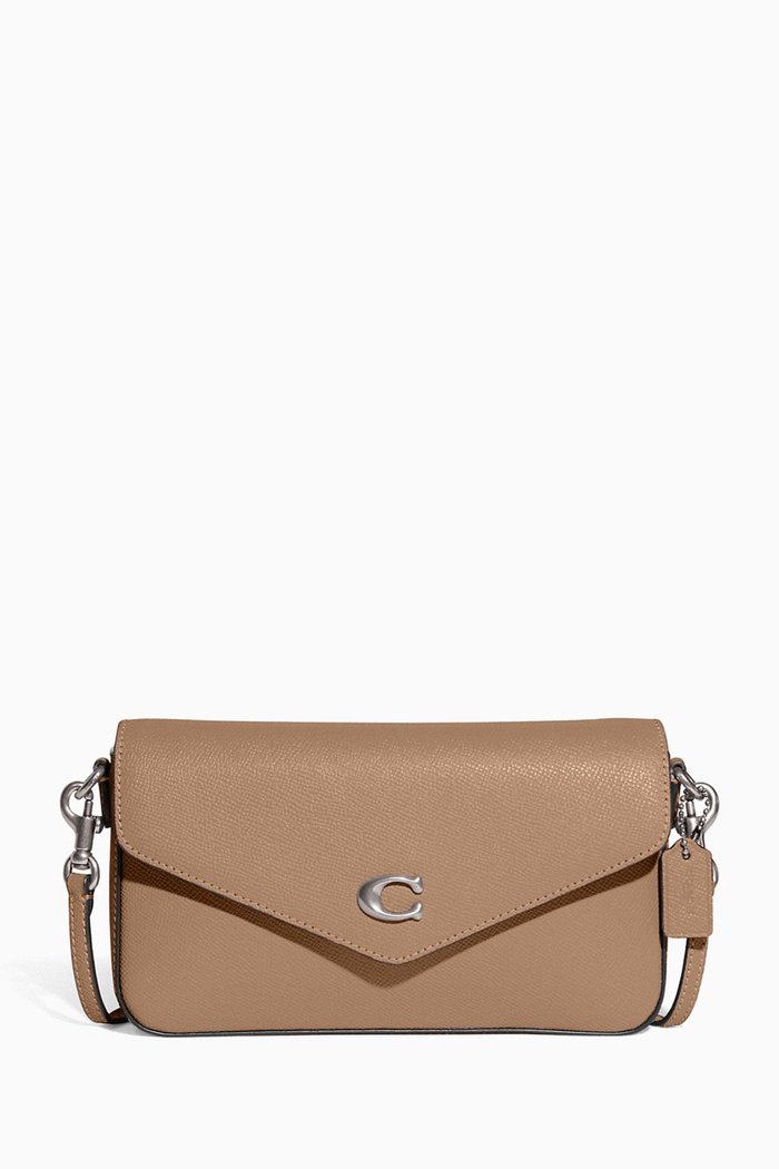 

Wyn Crossbody in Crossgrain Leather, Neutral