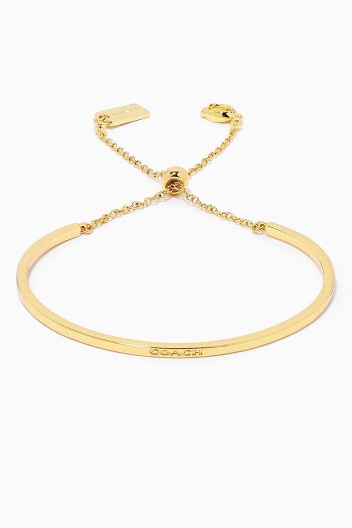 

Signature Slider Bangle, Gold