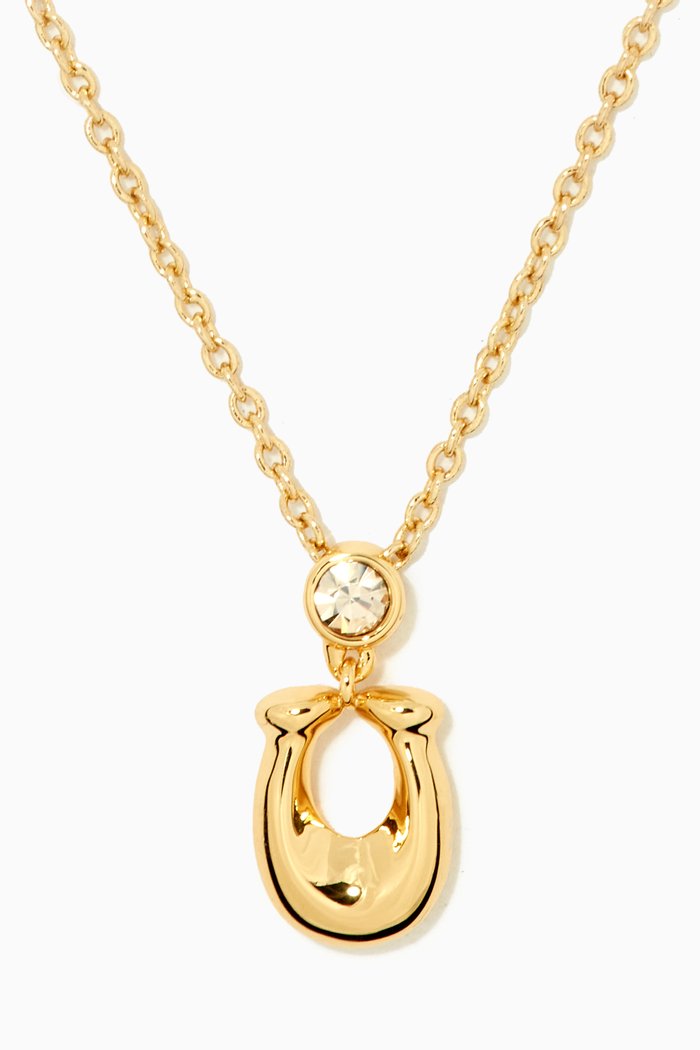 

Signature Crystal Necklace, Yellow
