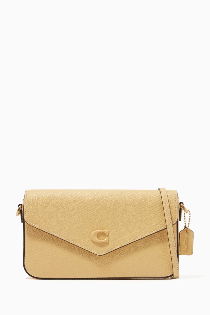 

Wyn Crossbody Bag in Leather, Neutral
