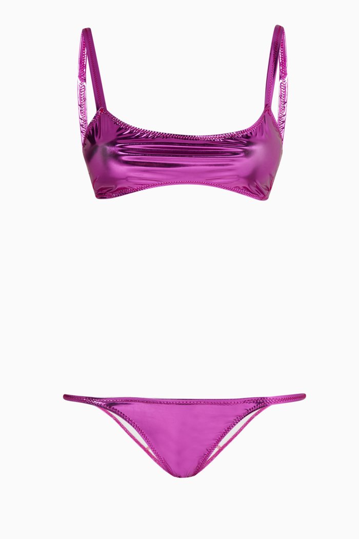 

KK Bikini in Metallic PVC, Purple