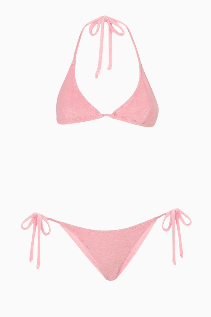 

Pamela Bikini Set in Terry Cotton, Pink
