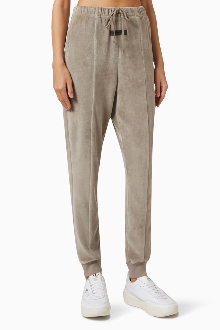 

Sweatpants in Velour, Grey