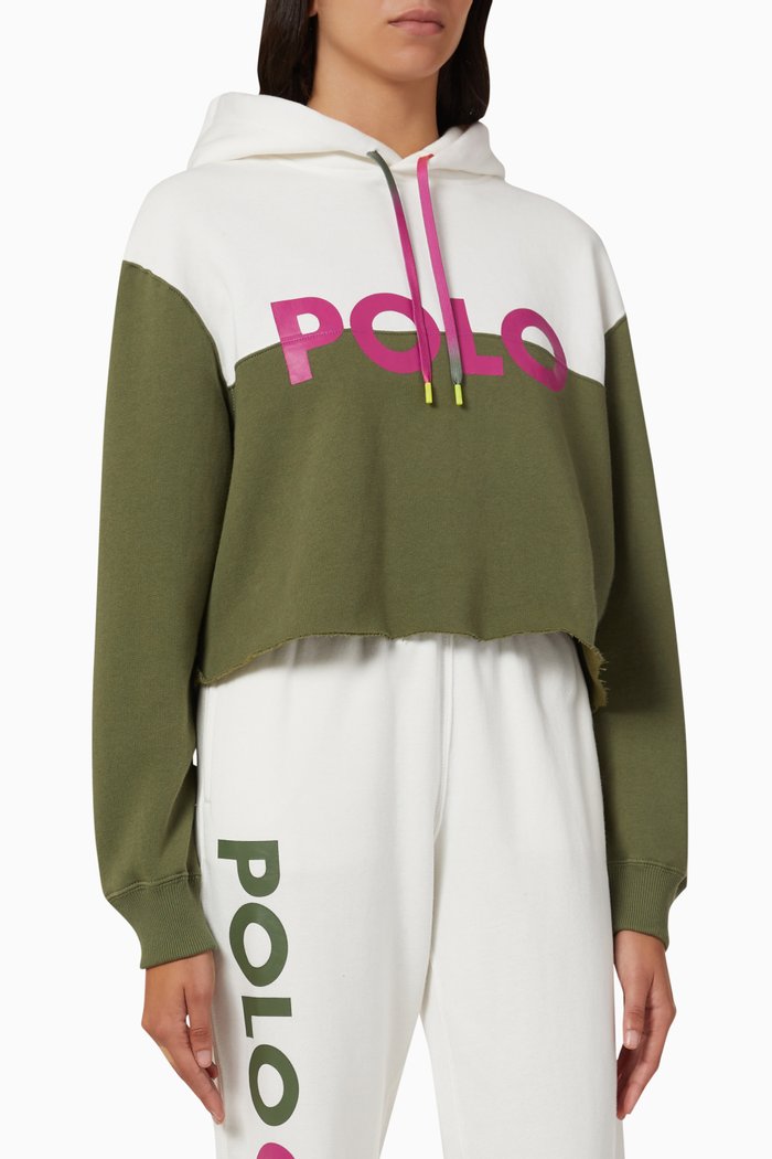 

Hoodie in Fleece, Purple