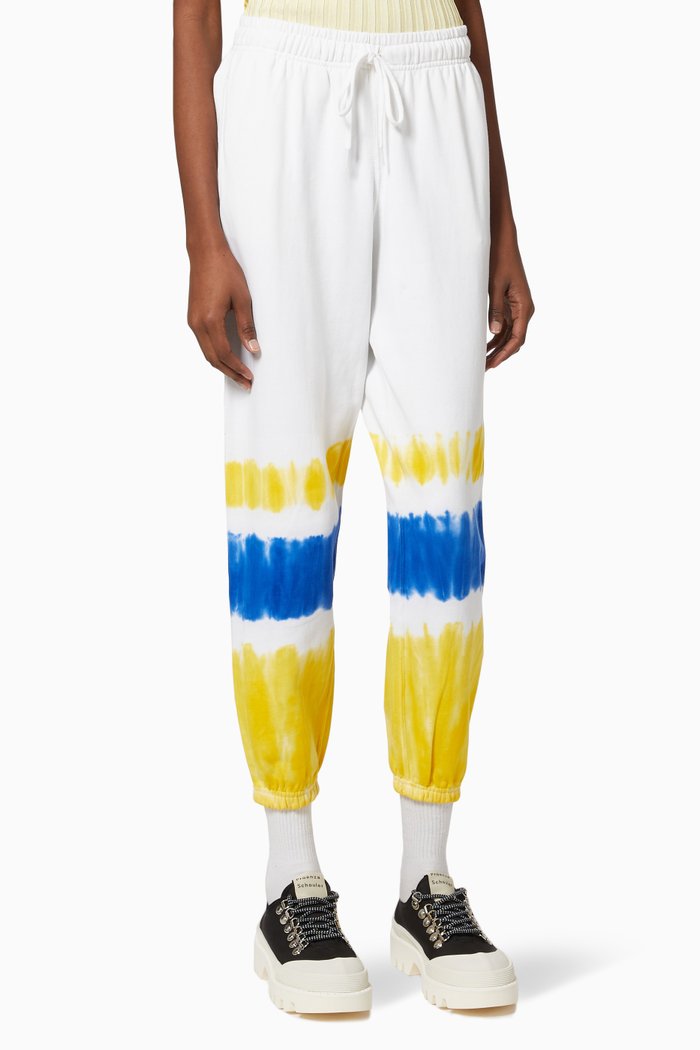 

Sweatpants in Loopback Fleece, White