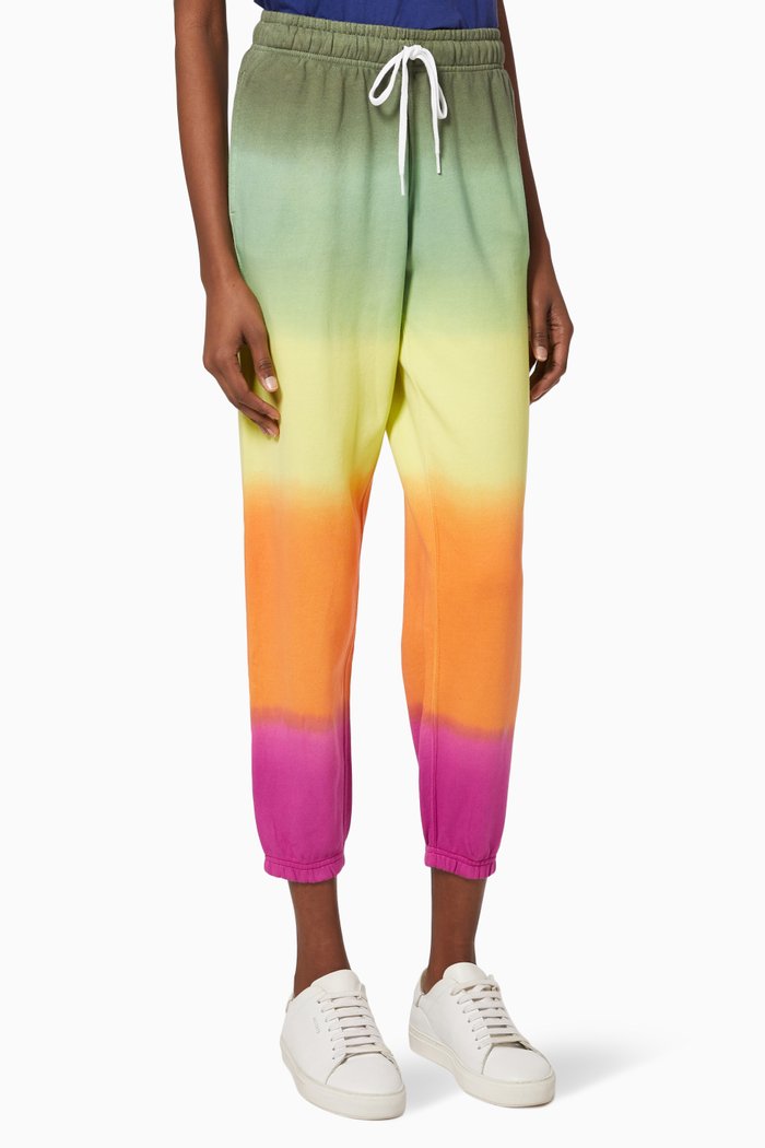 

Ombré Sweatpants in Loopback Fleece, Multicolour