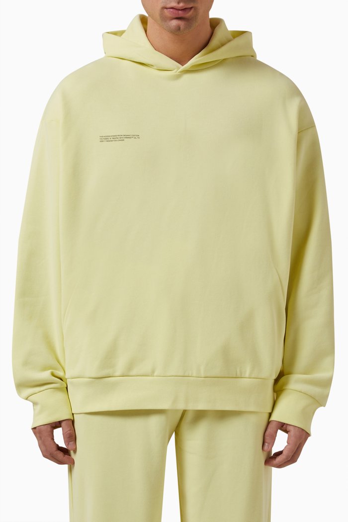 365 Hoodie in Organic Cotton, Green